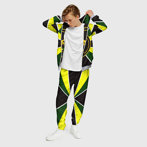 Мужской костюм Мотострелковые войска: шеврон без текста / 3D-Меланж – фото 3