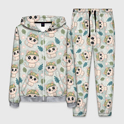 Мужской костюм Кошачий камуфляж каваи