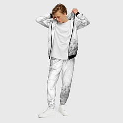 Костюм мужской PSV - white gradient вертикально, цвет: 3D-черный — фото 2
