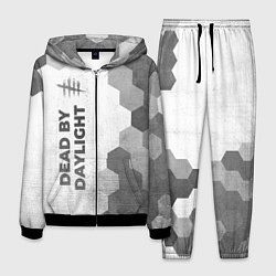 Костюм мужской Dead by Daylight - white gradient по-вертикали, цвет: 3D-черный