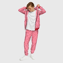 Костюм мужской Красные коралловые пузыри, цвет: 3D-красный — фото 2