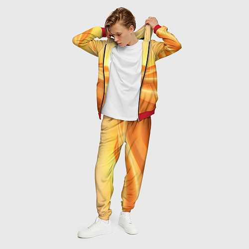 Мужской костюм Золотые пески / 3D-Красный – фото 3