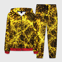 Мужской костюм Золотые нити текстура