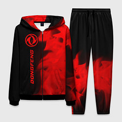Костюм мужской Dongfeng - red gradient по-вертикали, цвет: 3D-черный