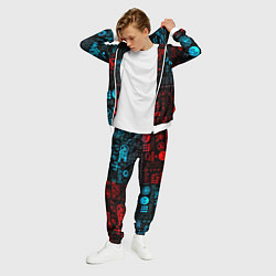 Костюм мужской Twenty one pilots rock pattern, цвет: 3D-белый — фото 2