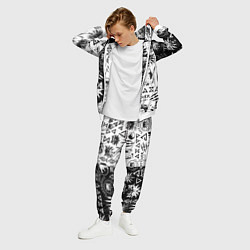Костюм мужской Monster energy логотипы игр, цвет: 3D-белый — фото 2