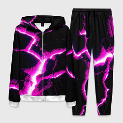 Мужской костюм Color pink black