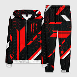 Мужской костюм Monster energy sport geometry