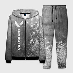 Костюм мужской Valorant - grey gradient по-вертикали, цвет: 3D-черный