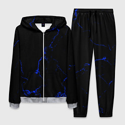 Костюм мужской Color black blue, цвет: 3D-меланж