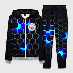 Костюм мужской Манчестер сити броня, цвет: 3D-меланж