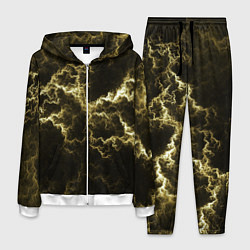 Костюм мужской Lightning yellow, цвет: 3D-белый