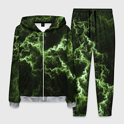 Костюм мужской Lightning green glow, цвет: 3D-меланж