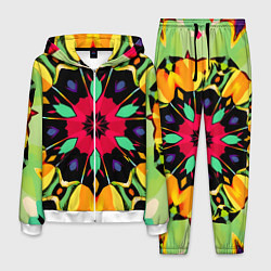 Мужской костюм Салатовый калейдоскоп