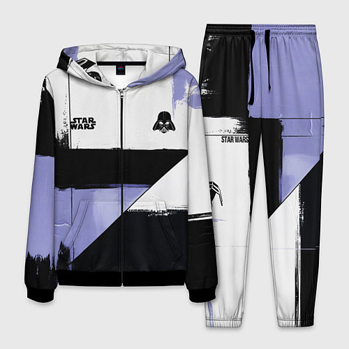 Мужской костюм Дарт Вейдер Звездные войны / 3D-Черный – фото 1