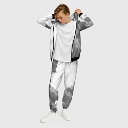 Костюм мужской Sally Face - white gradient по-вертикали, цвет: 3D-черный — фото 2