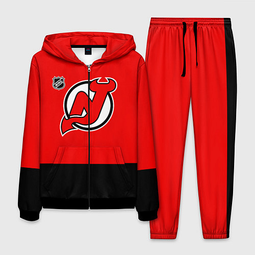Мужской костюм Нью Джерси Девилз хоккей / 3D-Черный – фото 1