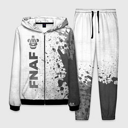 Костюм мужской FNAF - white gradient по-вертикали, цвет: 3D-черный