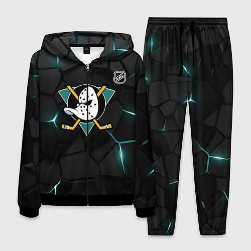 Мужской костюм Анахайм Дакс - плиты с подсветкой / 3D-Черный – фото 1