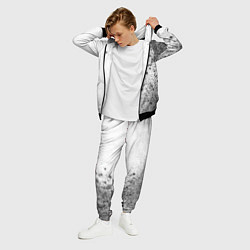 Костюм мужской Black Sabbath - white gradient по-вертикали, цвет: 3D-черный — фото 2