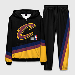 Костюм мужской Cleveland Cavaliers NBA basketball, цвет: 3D-черный