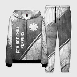Костюм мужской Red Hot Chili Peppers - grey gradient вертикально, цвет: 3D-черный