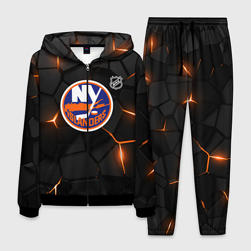Мужской костюм Нью Йорк Айлендерс - НХЛ хоккей / 3D-Черный – фото 1