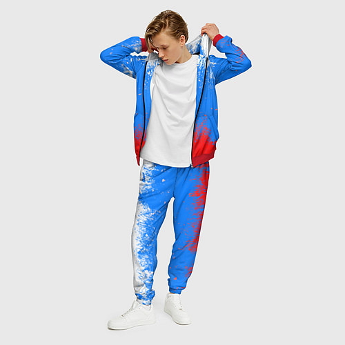 Мужской костюм Патриот - флаг / 3D-Красный – фото 3