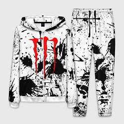 Костюм мужской Monster energy краски, цвет: 3D-белый
