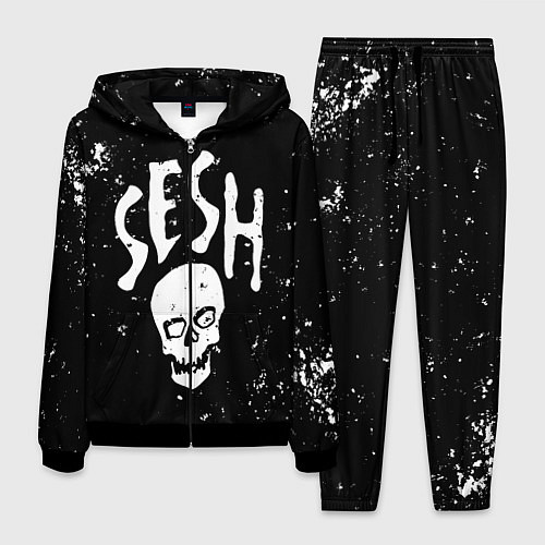 Мужской костюм Sesh / 3D-Черный – фото 1