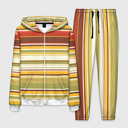 Мужской костюм Горизонтальные полосы