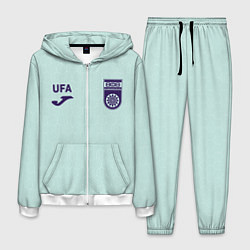 Костюм мужской Фк Уфа - мятный цвет и текстура, цвет: 3D-белый