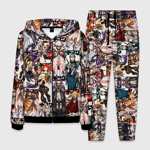 Мужской костюм Гачиакута герои / 3D-Черный – фото 1