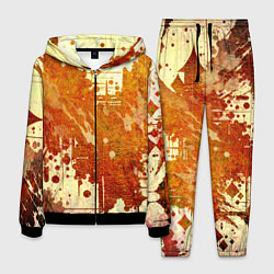 Костюм мужской Абстракция - sunspot, цвет: 3D-черный