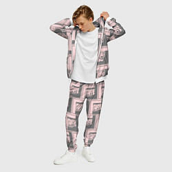 Костюм мужской Леопард в рамке, цвет: 3D-белый — фото 2