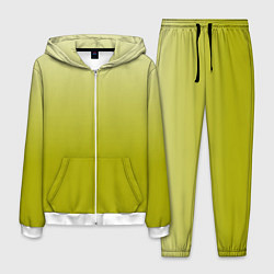 Мужской костюм Градиент лаймовый