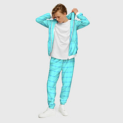 Костюм мужской Сolor blue line, цвет: 3D-белый — фото 2