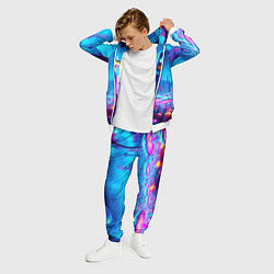 Костюм мужской Бендер на сказочной неоновой грибной планете - ней, цвет: 3D-белый — фото 2