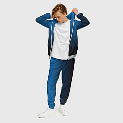 Костюм мужской Blue gradient, цвет: 3D-меланж — фото 2