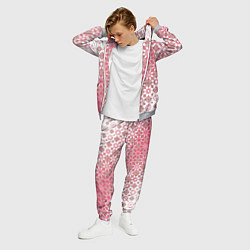 Костюм мужской Звездная россыпь-розовый, цвет: 3D-меланж — фото 2