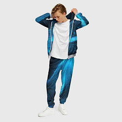 Костюм мужской Абстракция волнистых линий, цвет: 3D-меланж — фото 2