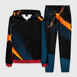 Мужской костюм Glow orange neon