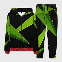 Мужской костюм Geometric neon