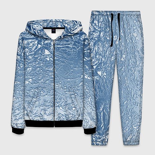 Мужской костюм Налипший снег / 3D-Черный – фото 1