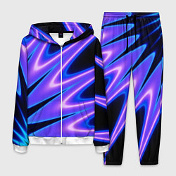 Костюм мужской Color multi-colored neon, цвет: 3D-белый