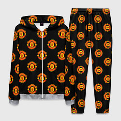 Костюм мужской Manchester United Pattern, цвет: 3D-меланж