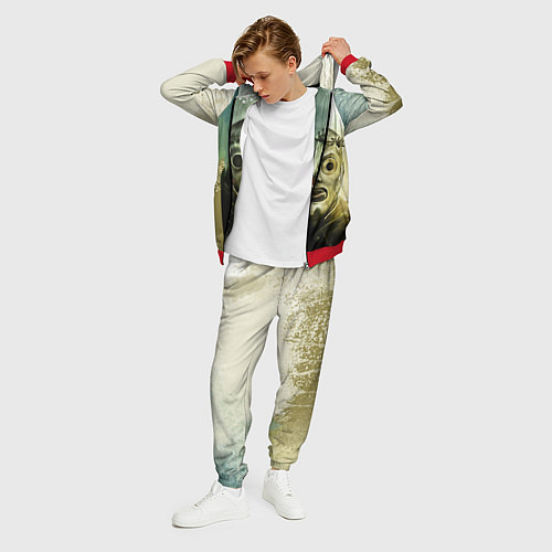 Мужской костюм Slipknot / 3D-Красный – фото 3