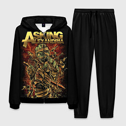 Костюм мужской Asking Alexandria, цвет: 3D-черный