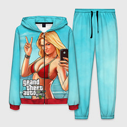 Костюм мужской GTA 5: Selfie Girl, цвет: 3D-красный