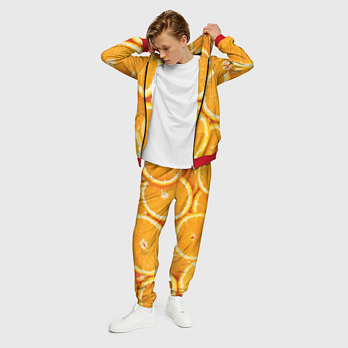 Мужской костюм Апельсин / 3D-Красный – фото 3